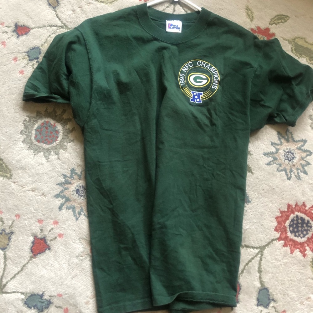 Vintage Green Bay Packers Pro Player Shirt Large
